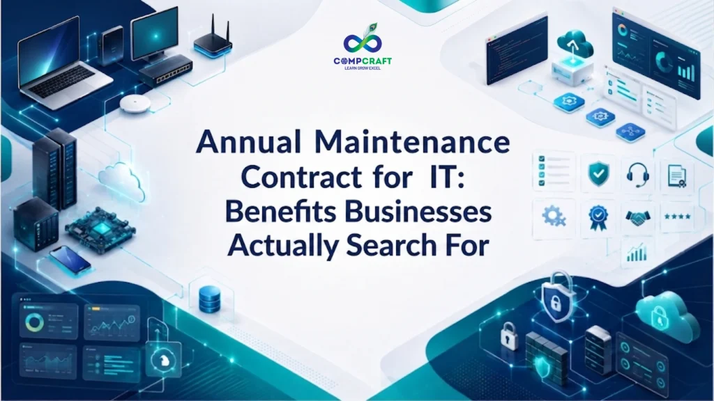 Get reliable IT Annual Maintenance Contract (AMC) services in Charni Road, South Mumbai. CompCraft Solutions keeps your business systems running smoothly.