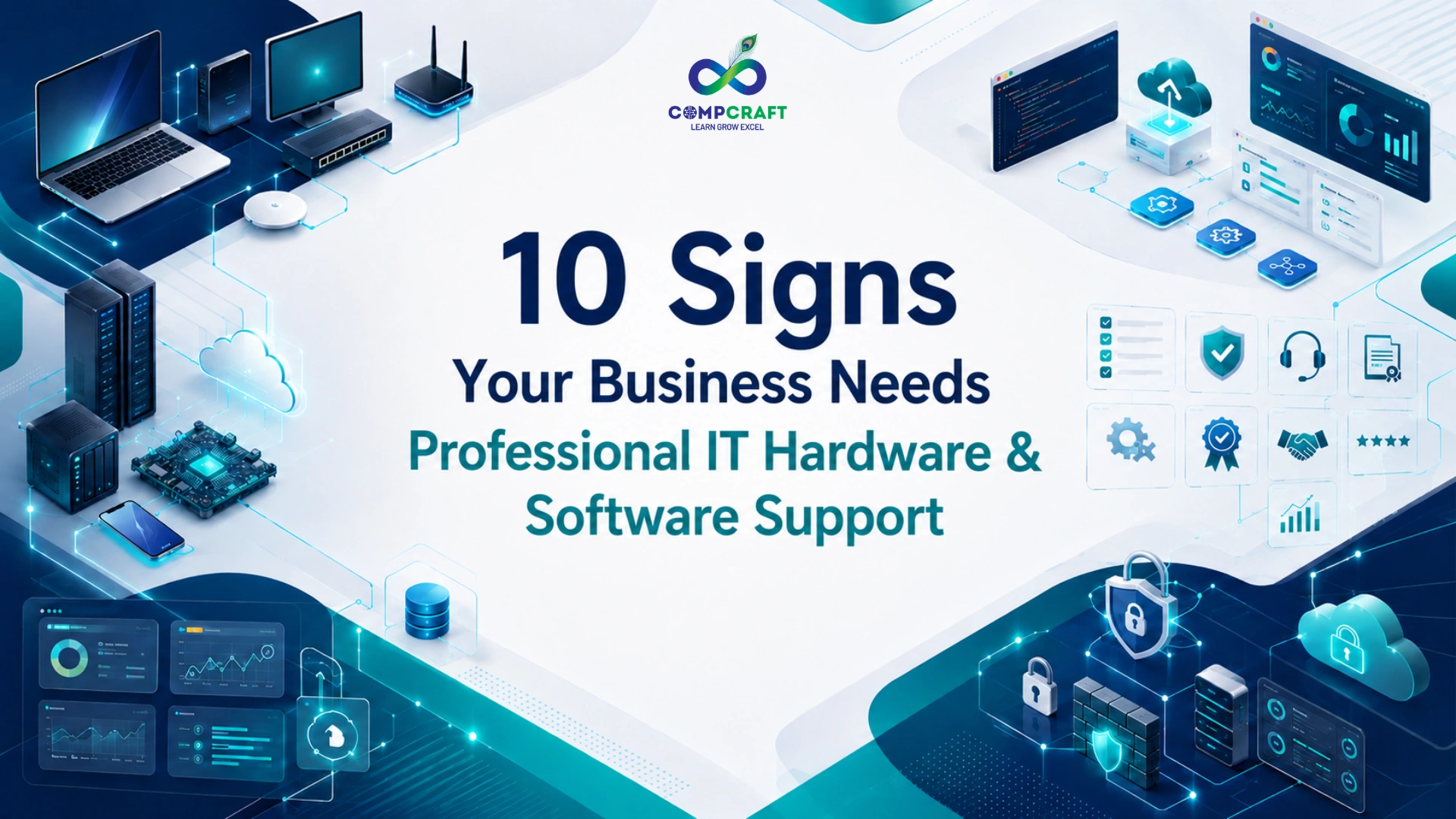 Hardware & Software 10 Signs Your Business Needs Professional IT Support Now