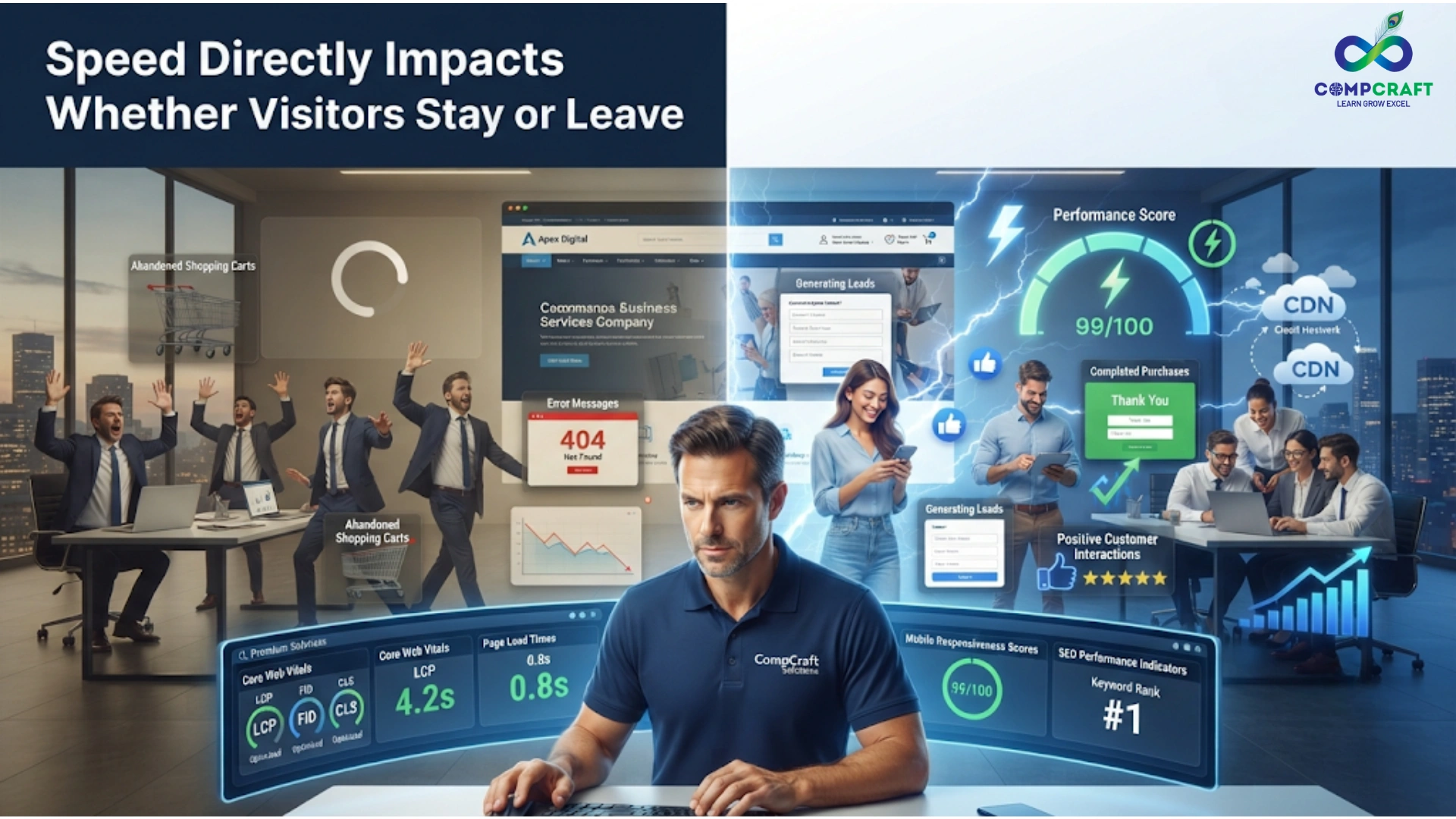 Slow or non-mobile websites lose customers fast. Here's why speed and responsive design directly impact business growth in 2026.